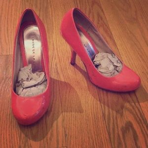 Bubblegum pink pumps